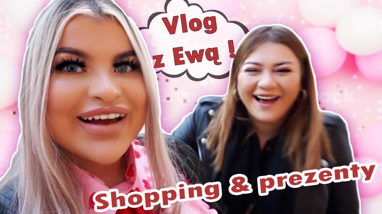 VLOG-SPOTKANIE Z EWĄ ,ZAKUPY I PREZENT