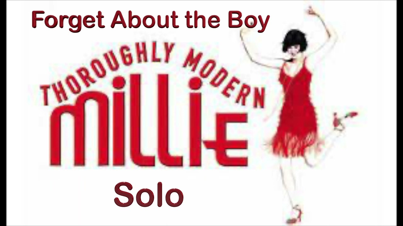 Forget About the Boy - Solo with Accompaniment.  Rehearsal Track