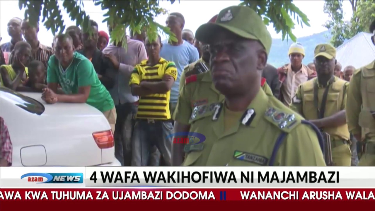 Wananchi waua wanne waliosadikiwa kuwa ni majambazi