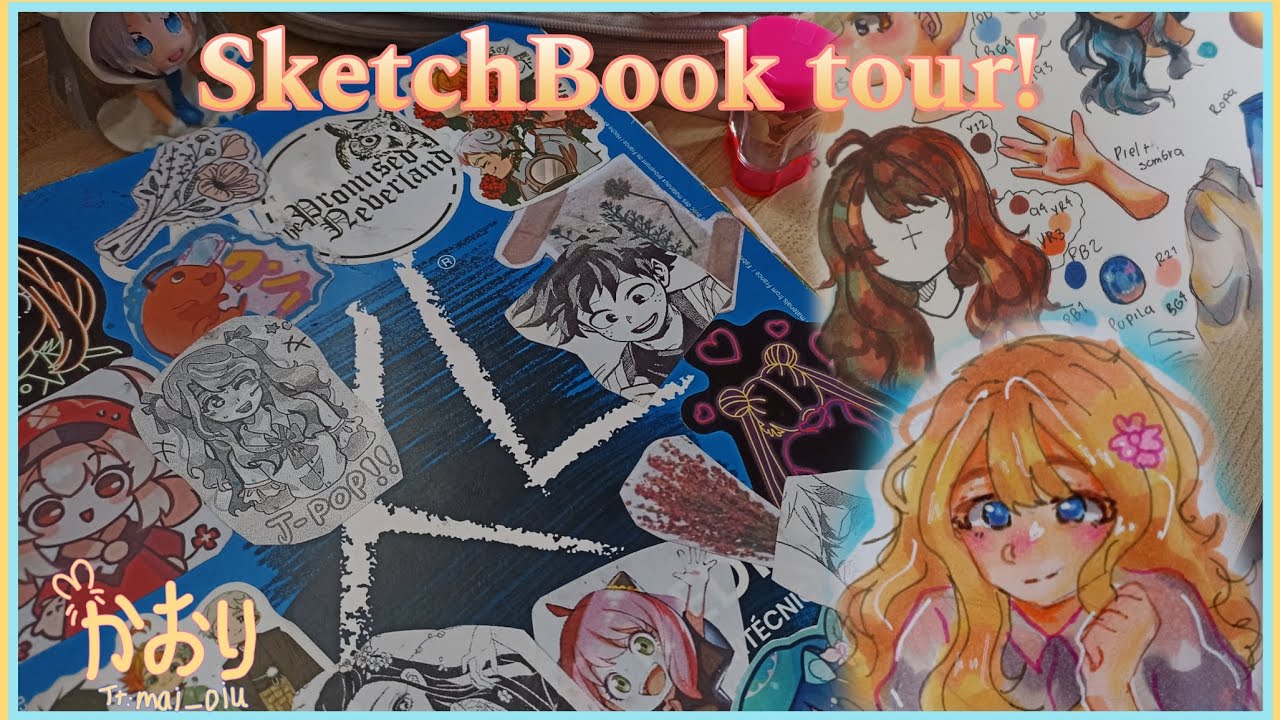 SketchBook tour (2024)!!🌟//mai_oiu