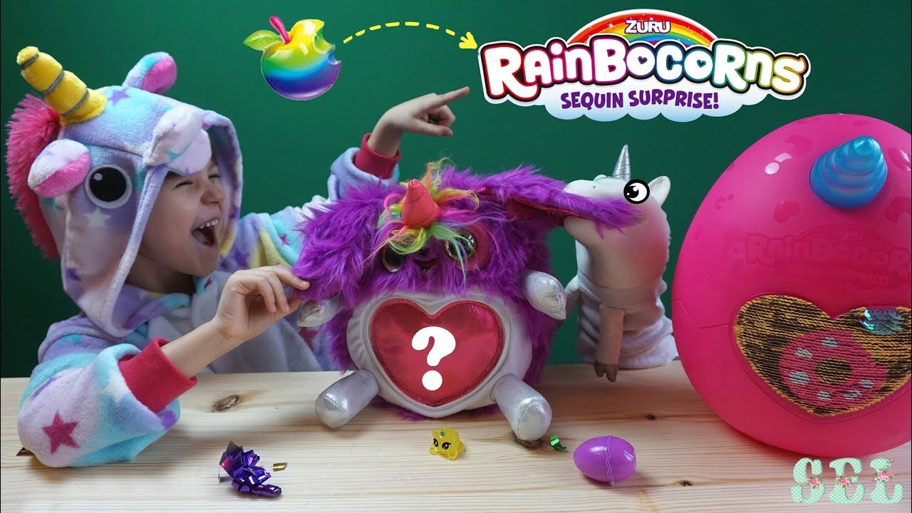 Волшебный Питомец ЕДИНОРОГ и ОГРОМНОЕ ЯЙЦО Сюрприз RAINBOCORNS HACKS