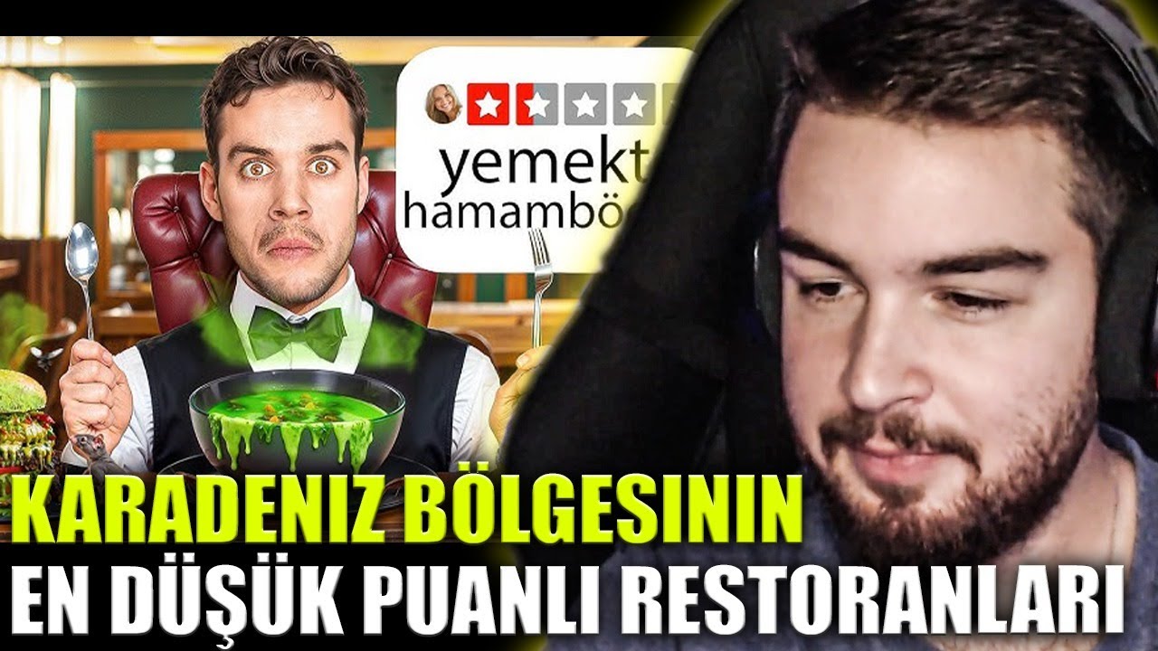H1vezZz Karadeniz Bölgesinin En Düşük Puanlı Restoranlarını İzliyor (@orkunisitmak)