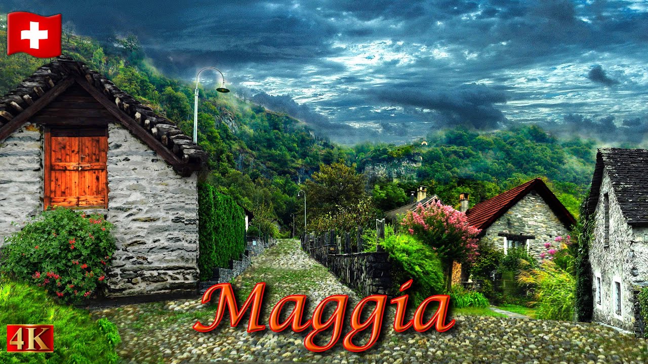 Maggia, The Most Beautiful Medieval Village In Switzerland [Driving Tour]