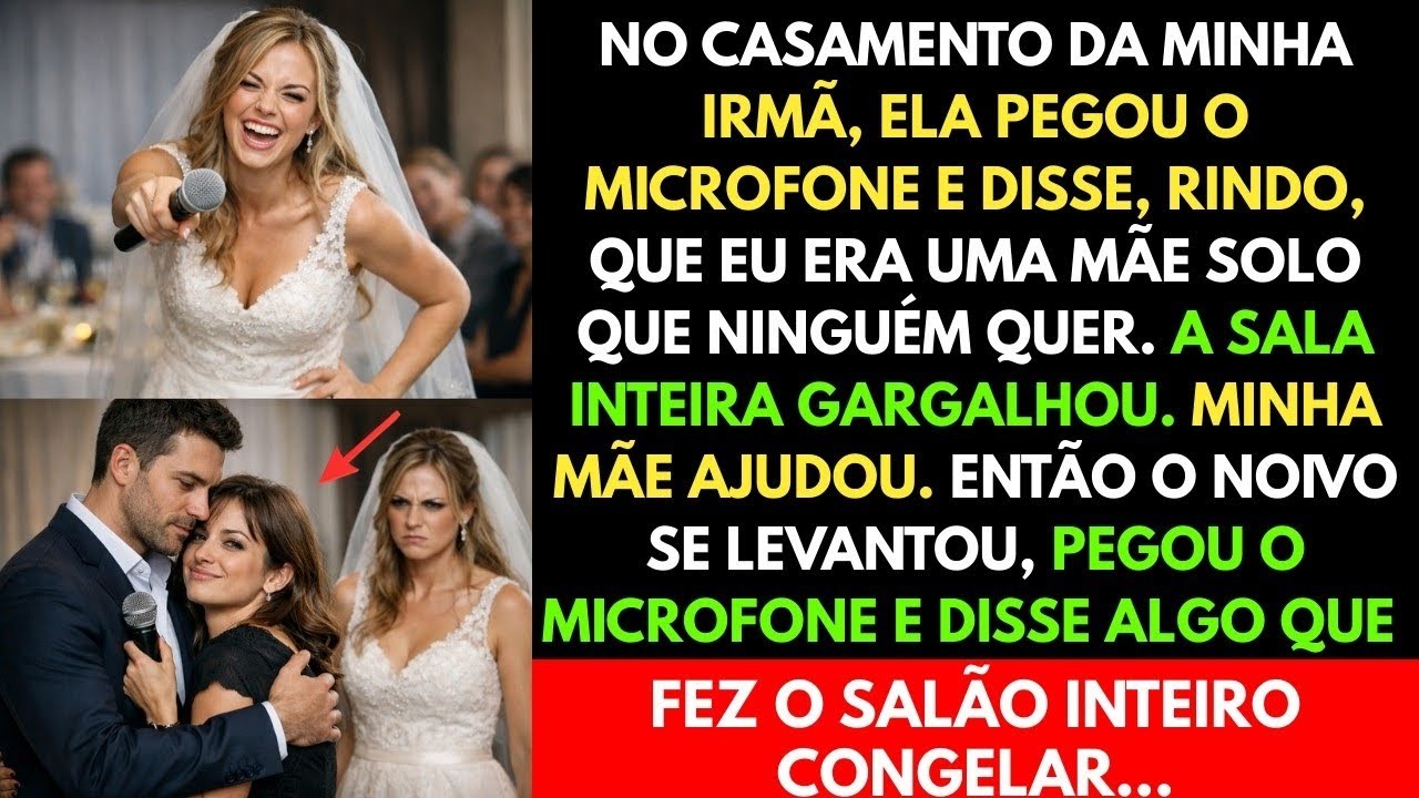 Fui chamada de mãe solo indesejada no casamento da minha irmã. O noivo falou e tudo virou caos