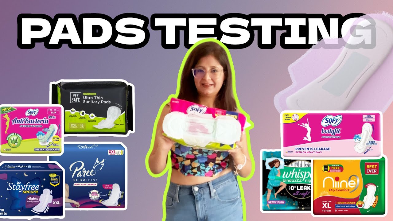 We Put Sanitary Pads to Live Test 😳 Leak-Proof or Total Fail? best pads for periods 🥲 #sanitarypads