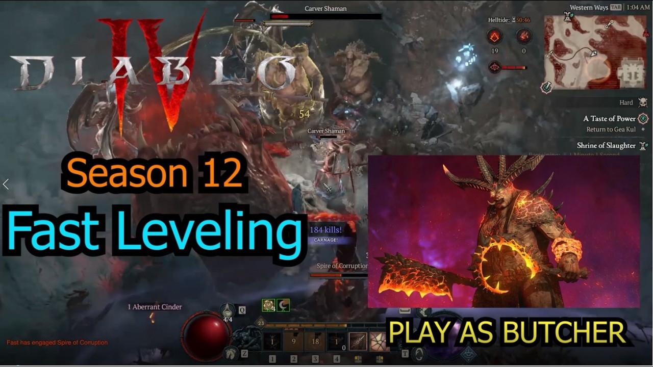 Diablo 4 Season 12 Rogue Starter Build &ndash; Fast Leveling + Play As Butcher