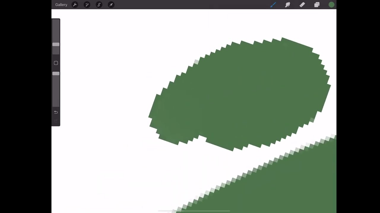 PC0407 Сглаживание цветов в Procreate