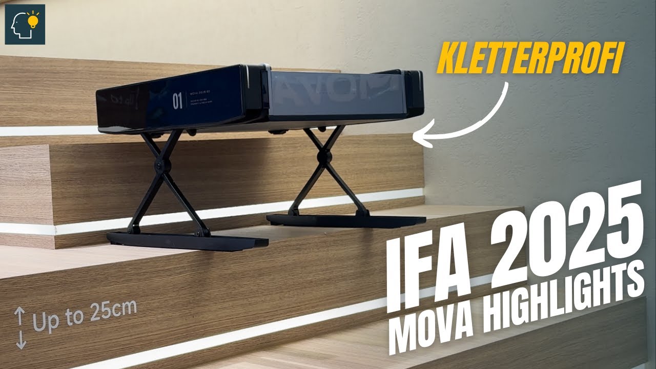 MOVA &uuml;berrascht auf IFA 2025 | Saugroboter mit Armen, Treppensteiger & mehr