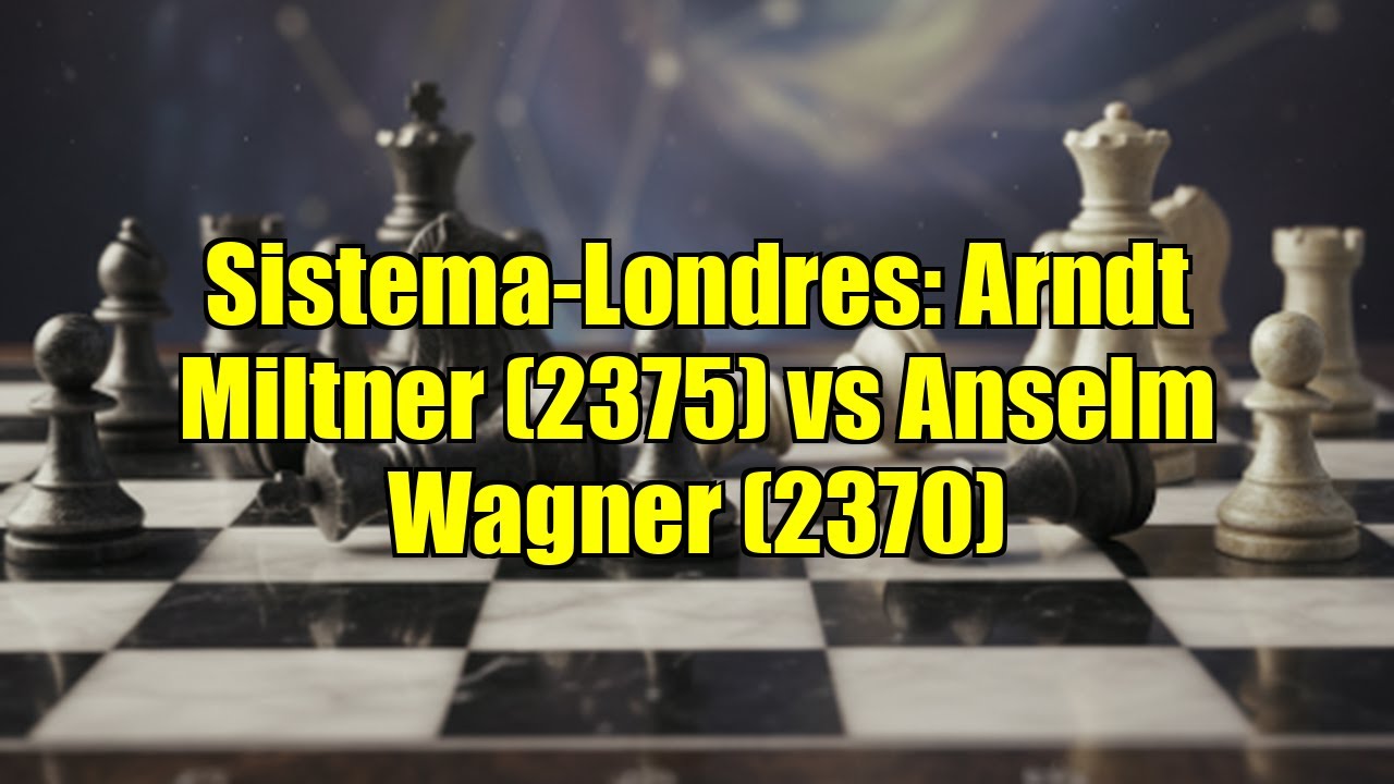 Sistema-Londres: Arndt Miltner (2375) vs Anselm Wagner (2370)