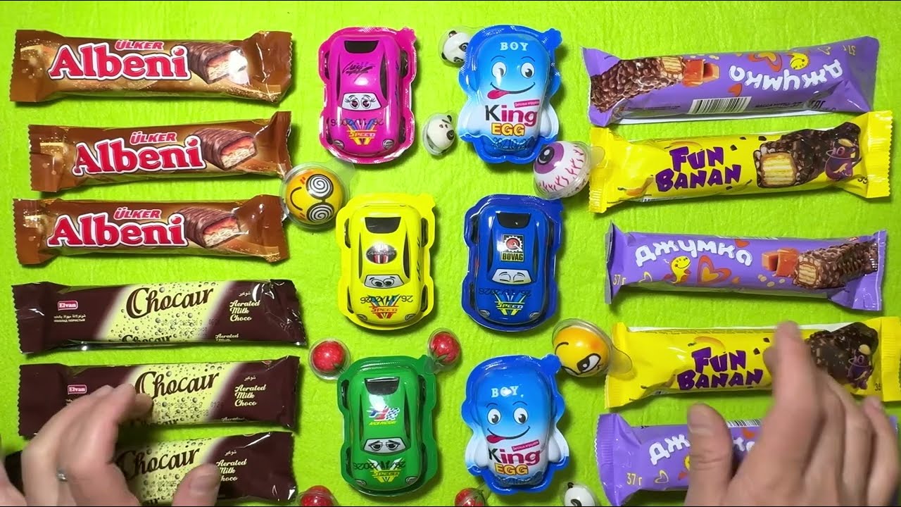Candy Chocolates and Sweets  |  Yummy  Rainbow Chocolates Unpacking   | ASMR |  Satisfying Video