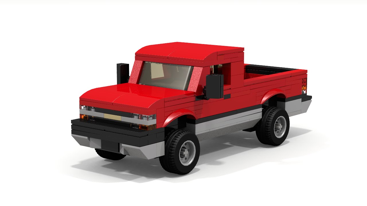 [MOC] LEGO Chevrolet Silverado 1999 pickup truck building instructions