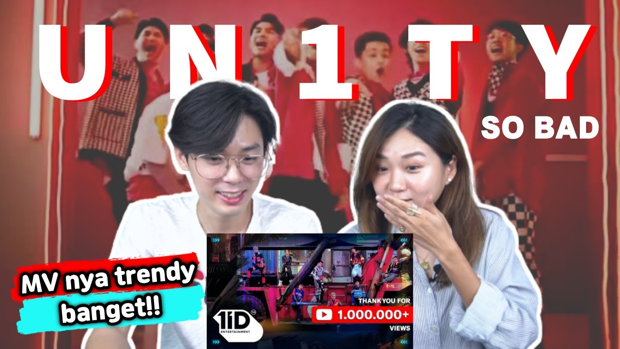 REAKSI ORANG KOREA 'UN1TY - SO BAD' BOYBAND ASLI INDONESIA!