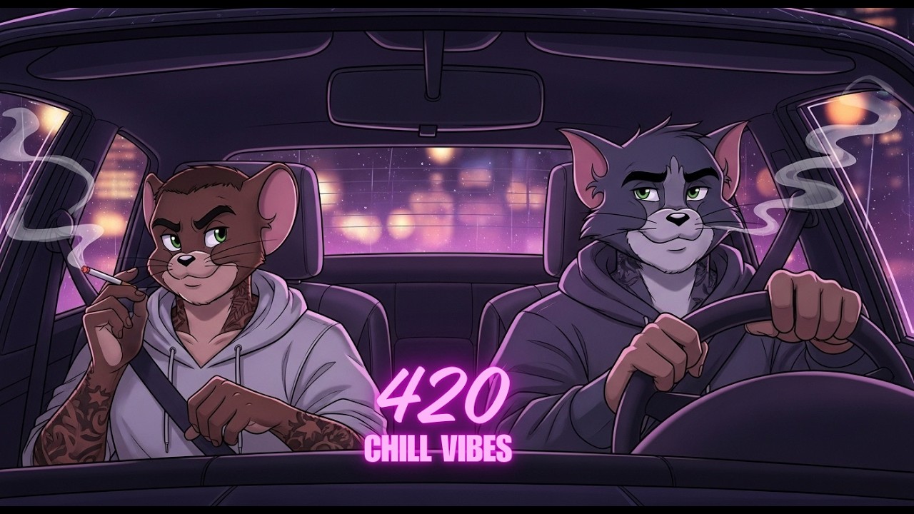 Purple Skies at 4:20 | Laid-Back Night Drive Rap