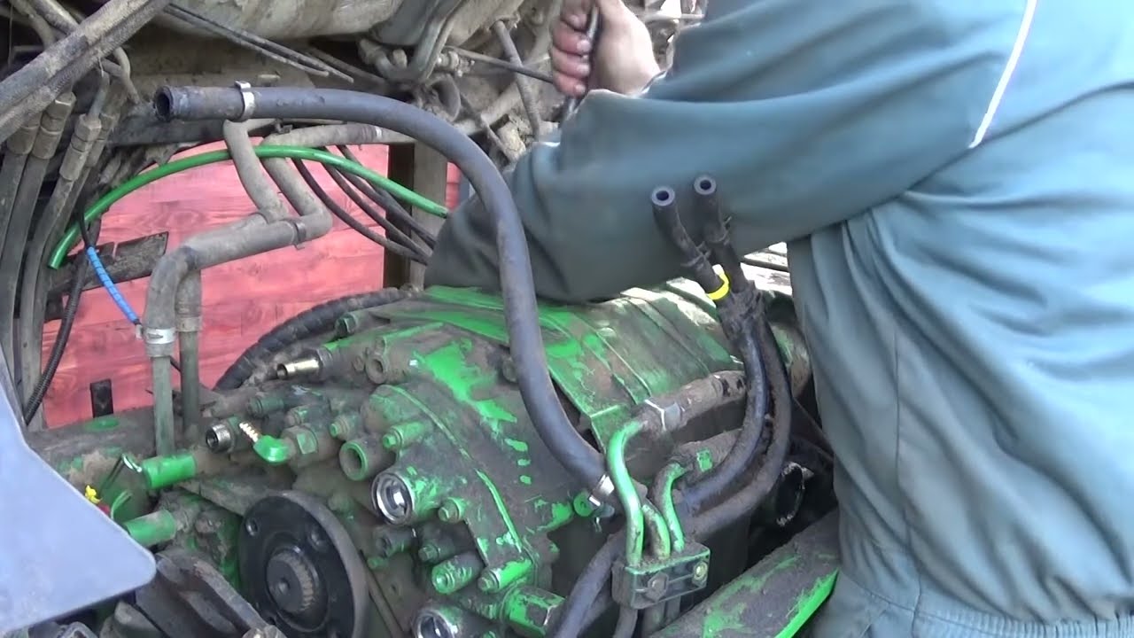 JOHN DEERE 6150M POPRAVAK MJENJAČA   3 / 8