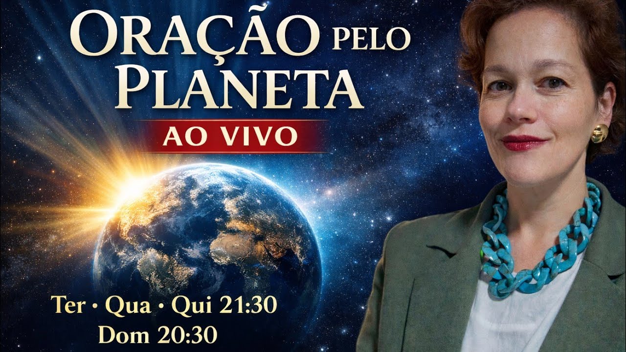 MEDITAÇÃO E ORAÇÃO PELO PLANETA AO VIVO 21:30