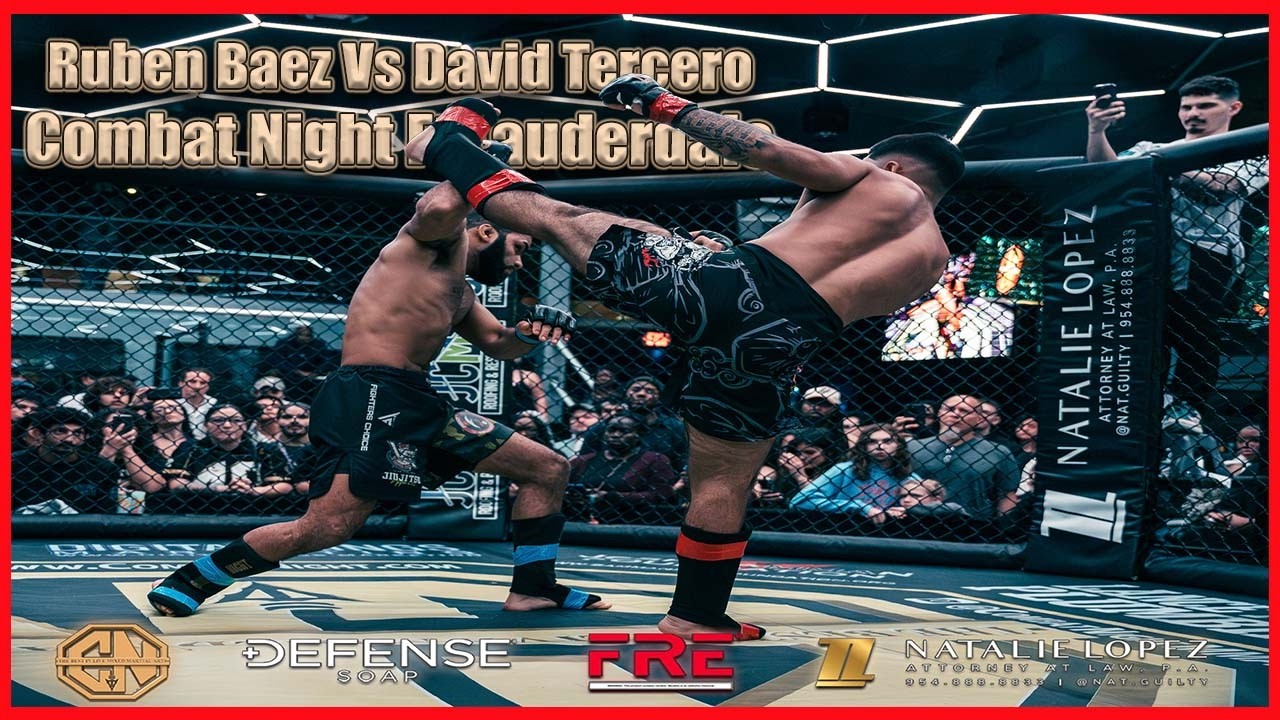 Combat Night - Fort Lauderdale - Ruben Baez Vs David Tercero