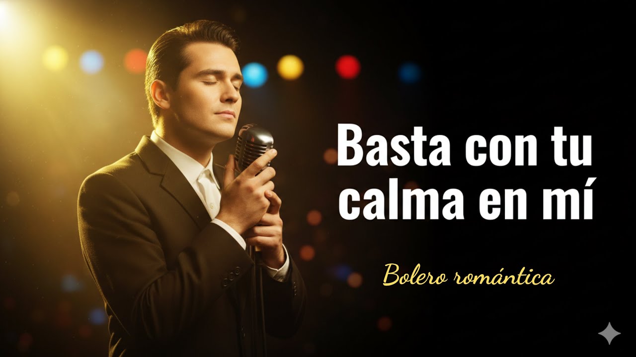 Basta con tu calma en mí - Bolero romántico sobre la vida sencilla 