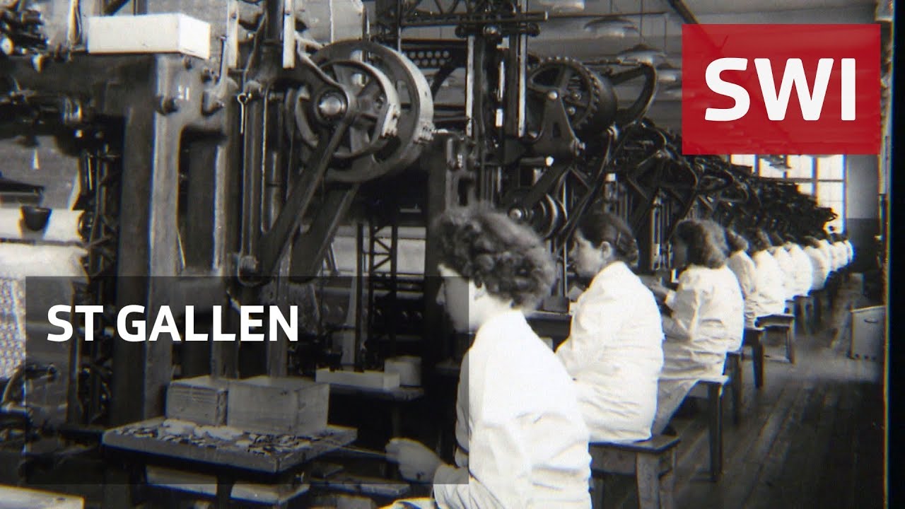 The rise and fall of St Gallen textiles