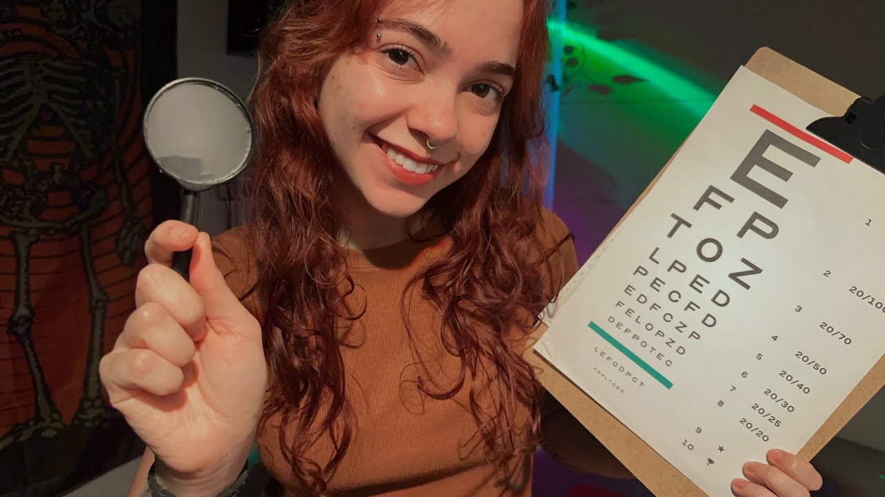 ASMR | Examinando sua visão