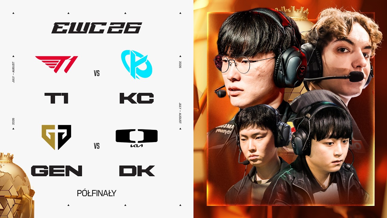 🔴T1 vs KARMINE CORP🔴GENG vs DPLUSKIA🔴EWC 2026 LEAGUE OF LEGENDS DZIEŃ 3 P&Oacute;ŁFINAŁY🔴