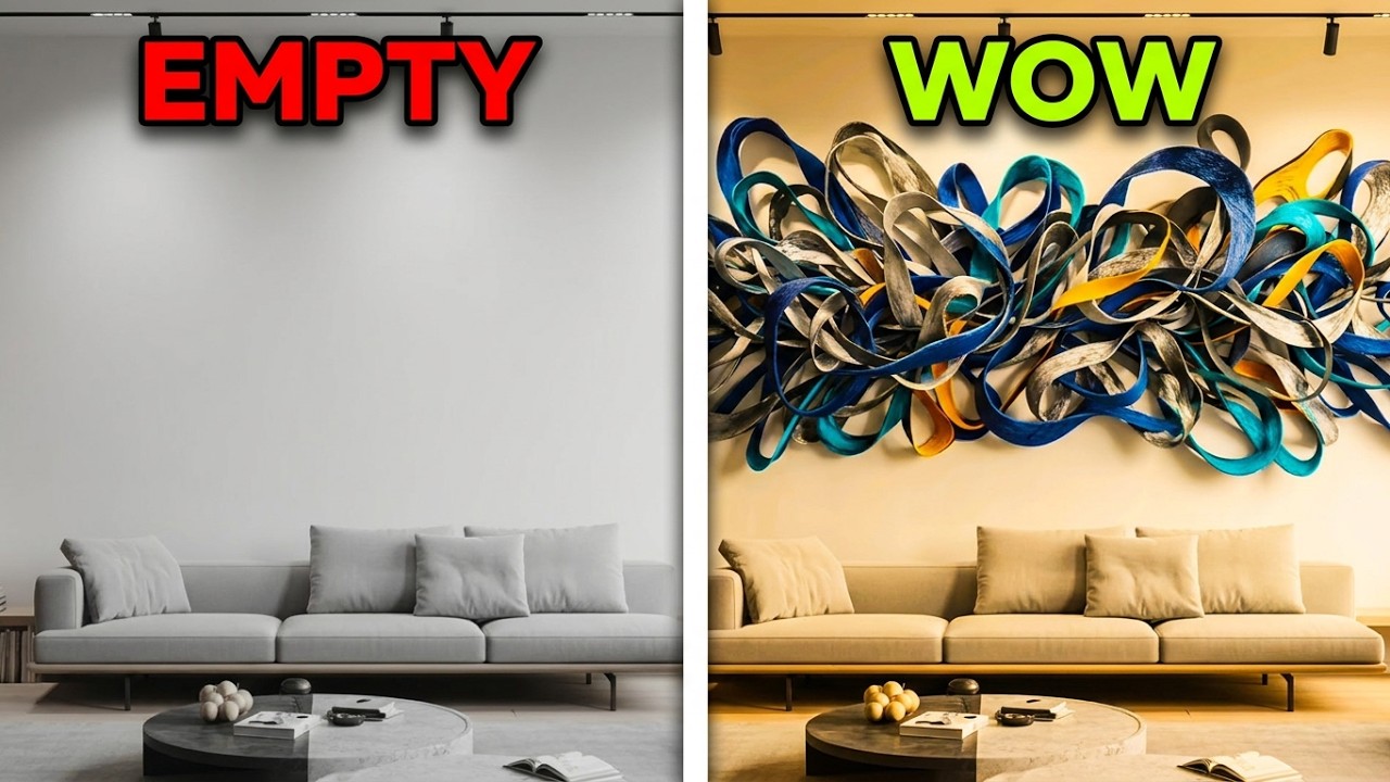 How Abstract Wall Art Changes Interior Design