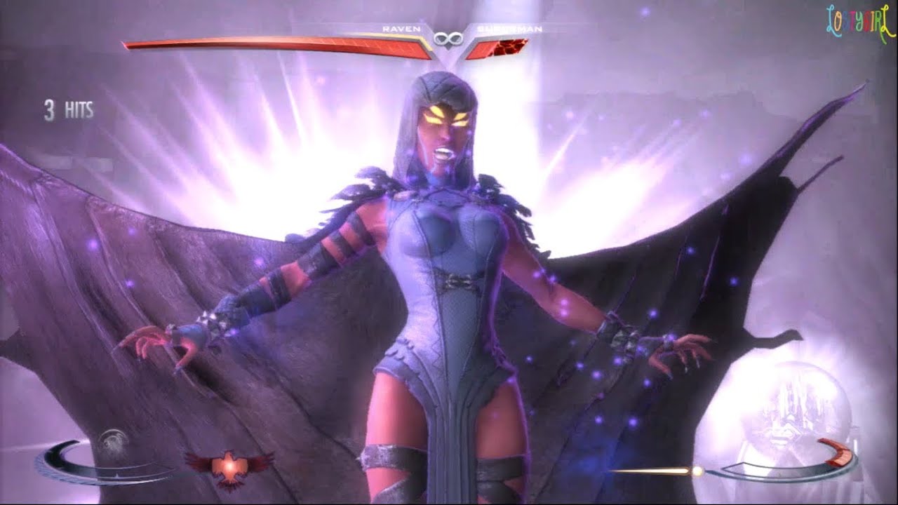 Прохождение и концовка Injustice Gods Among Us Raven Classic Ladder