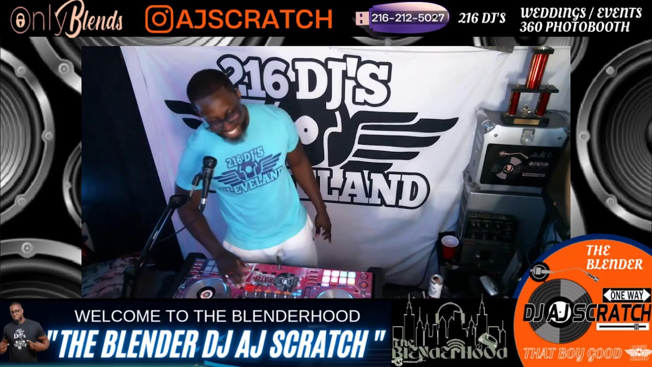 DJ AJ SCRATCH / DJ G-MONEY - THE BLENDERHOOD 12/20/22