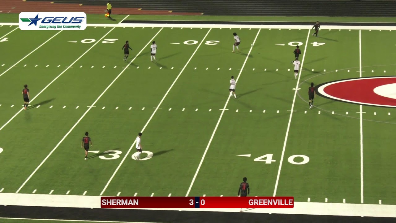 Greenville High School boys soccer vs. Sherman