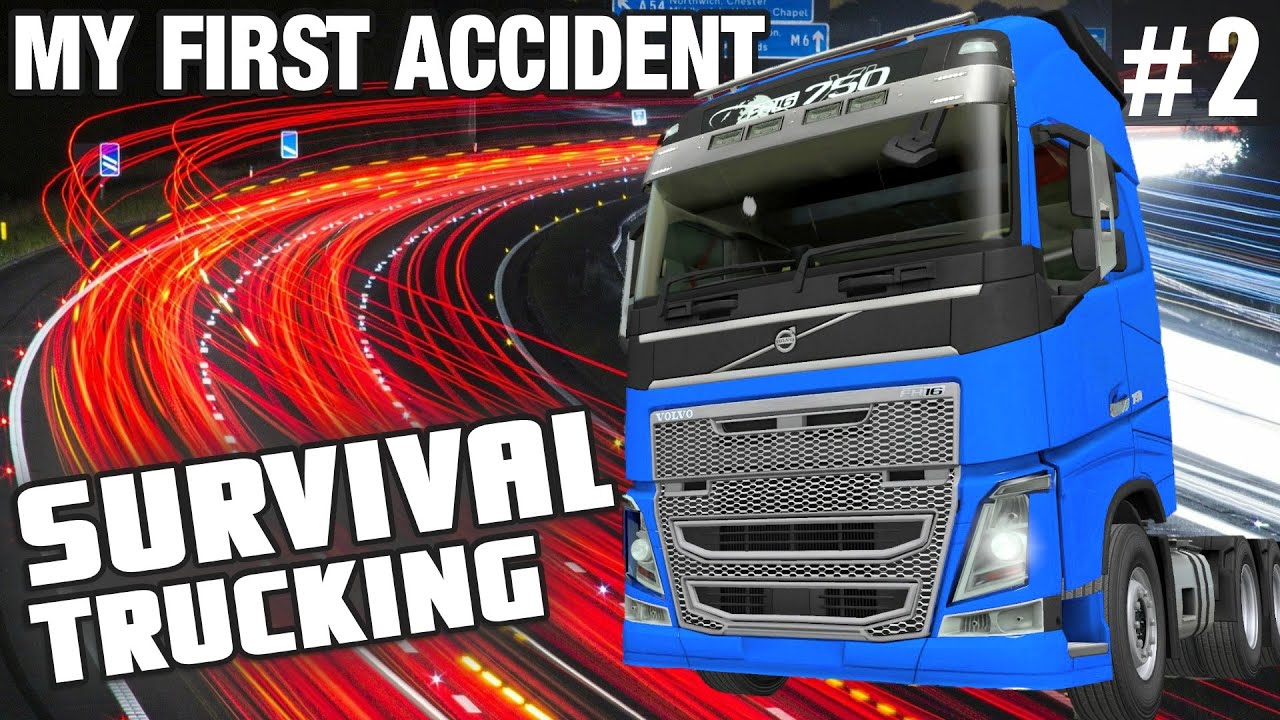 TRAVERSING DOVER & MY FIRST ACCIDENT - SURVIVAL TRUCKING | DAY 2
