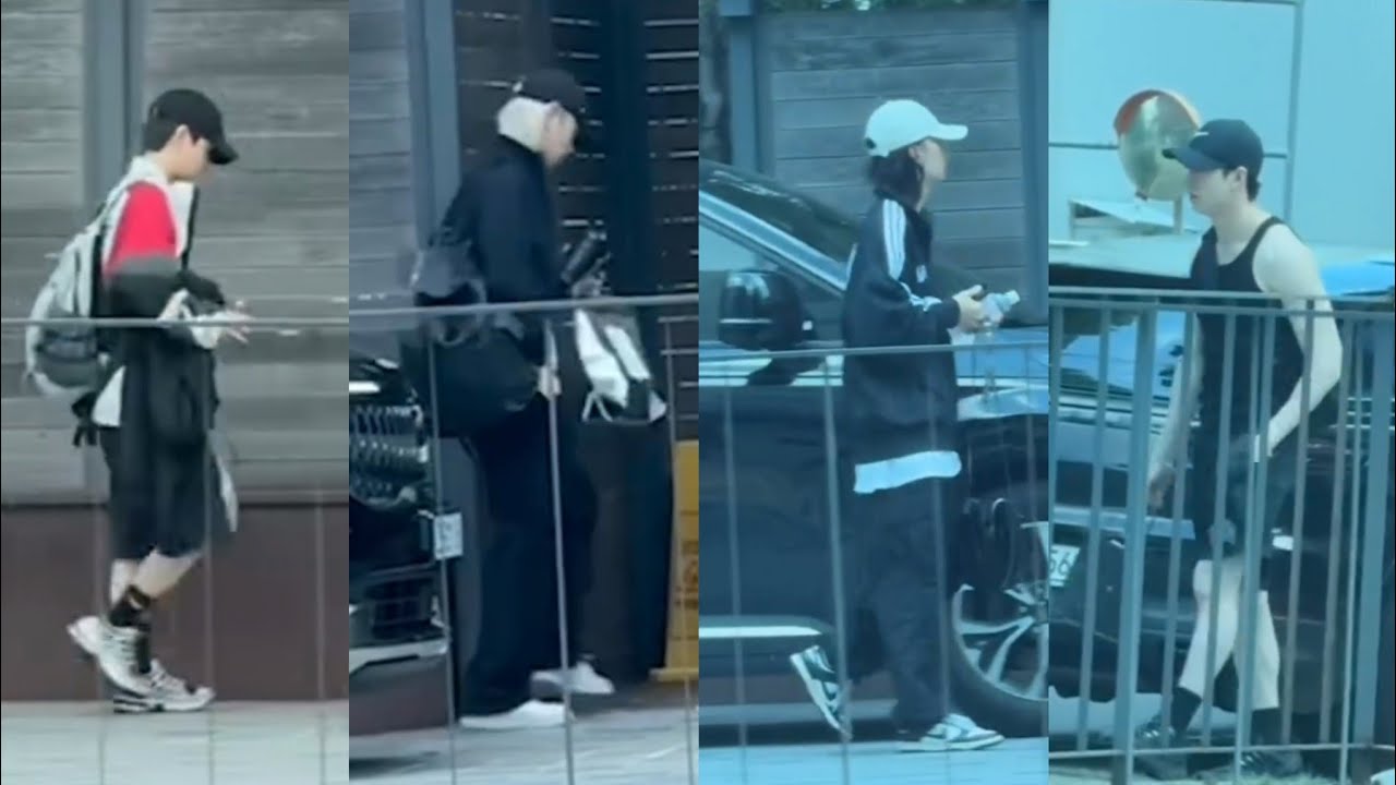 스트레이 키즈 Stray Kids spotted at the JYP Building 240820 ストレイキッズ