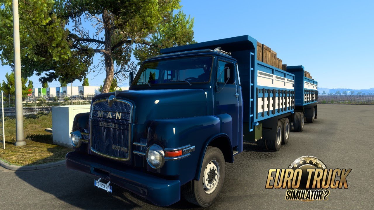 Man 520 HN \ ETS2 1.44 - 1.45 \ Grand Utopia map