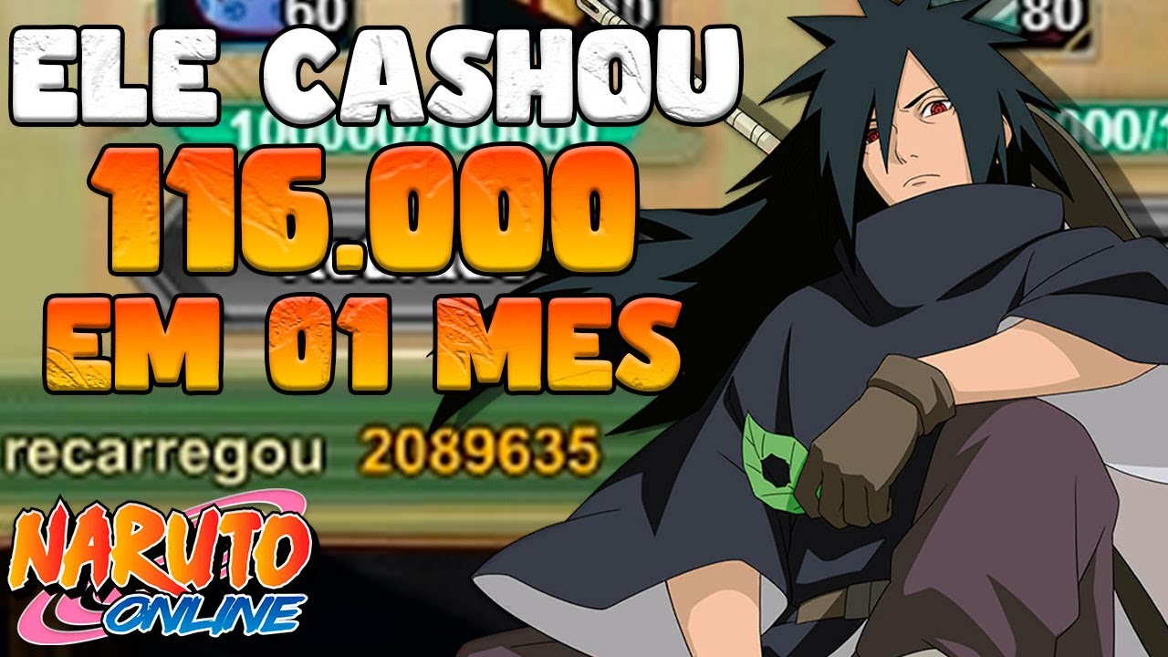 CONTA DO FLORZINHA | AS RECARGAS NÃO PARAM - NARUTO ONLINE