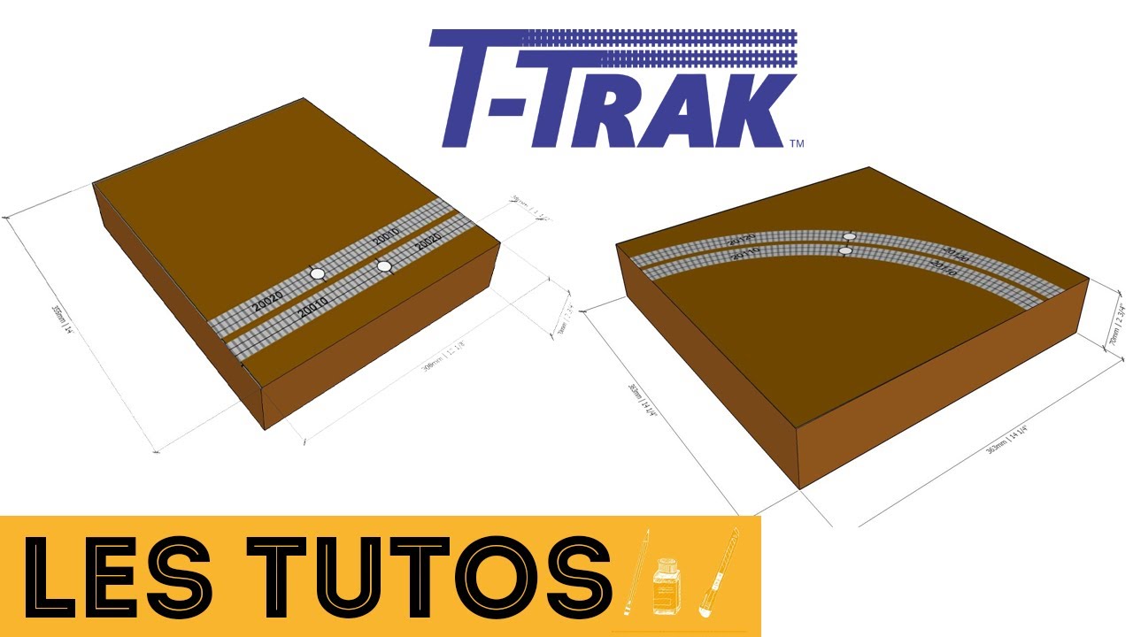CONSTRUISONS un module T-TRAK ! [Les Tutos]