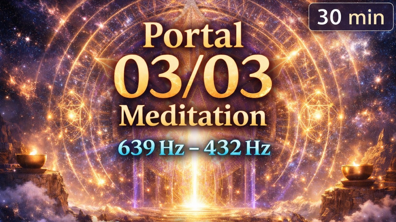PORTAL 03/03 ✨639Hz Frequency | Stellar Meditation for Manifestation Expansion & Spiritual Awakening
