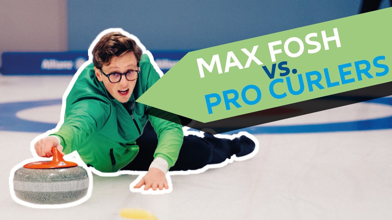 🥌 Can Max Fosh beat a pro curler? | Allianz – Games Check ☑️