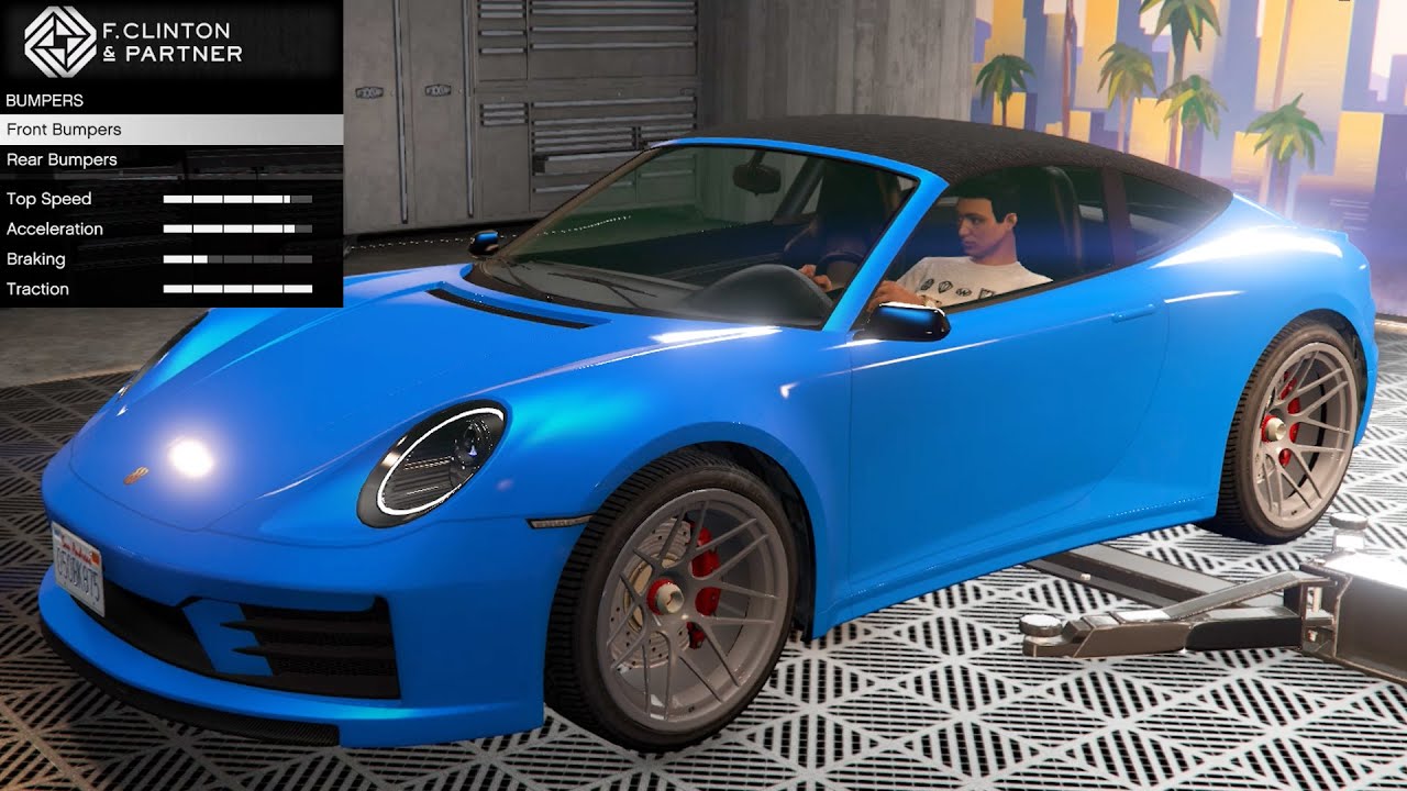 GTA 5 - DLC Vehicle Customization - Pfister Comet S2 Cabrio (Porsche 911 Cabriolet (992))