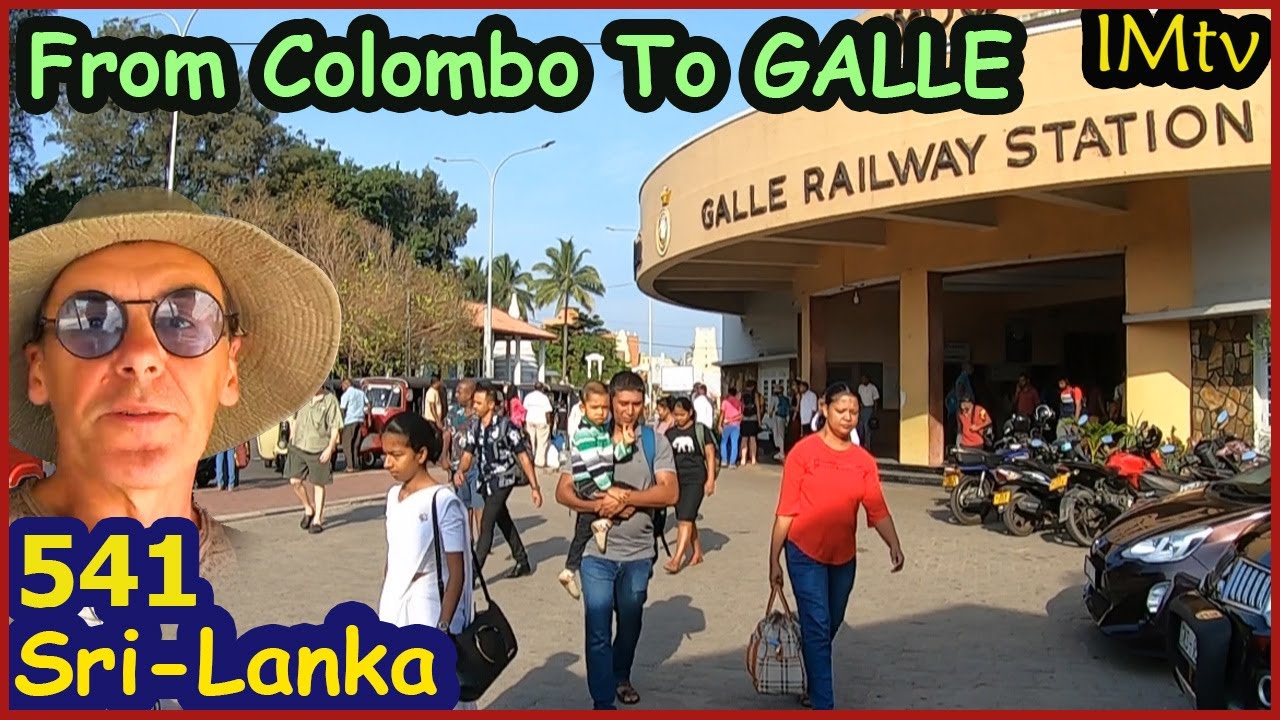 Из Коломбо в Galle на поезде. Обзор Отеля я в Галле, Шри Ланка