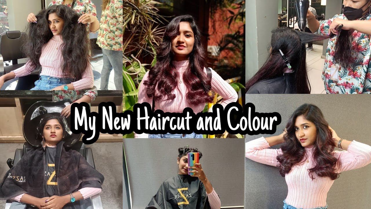 Zazzle haircut and colour | First time colored my hair 😱 | My honest experience and cost💵