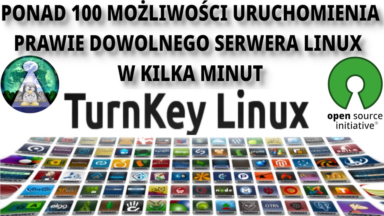TURNKEY Linux - Postaw gotowy dowolny bezpieczny  serwer Linux w kilka minut ! System pod klucz