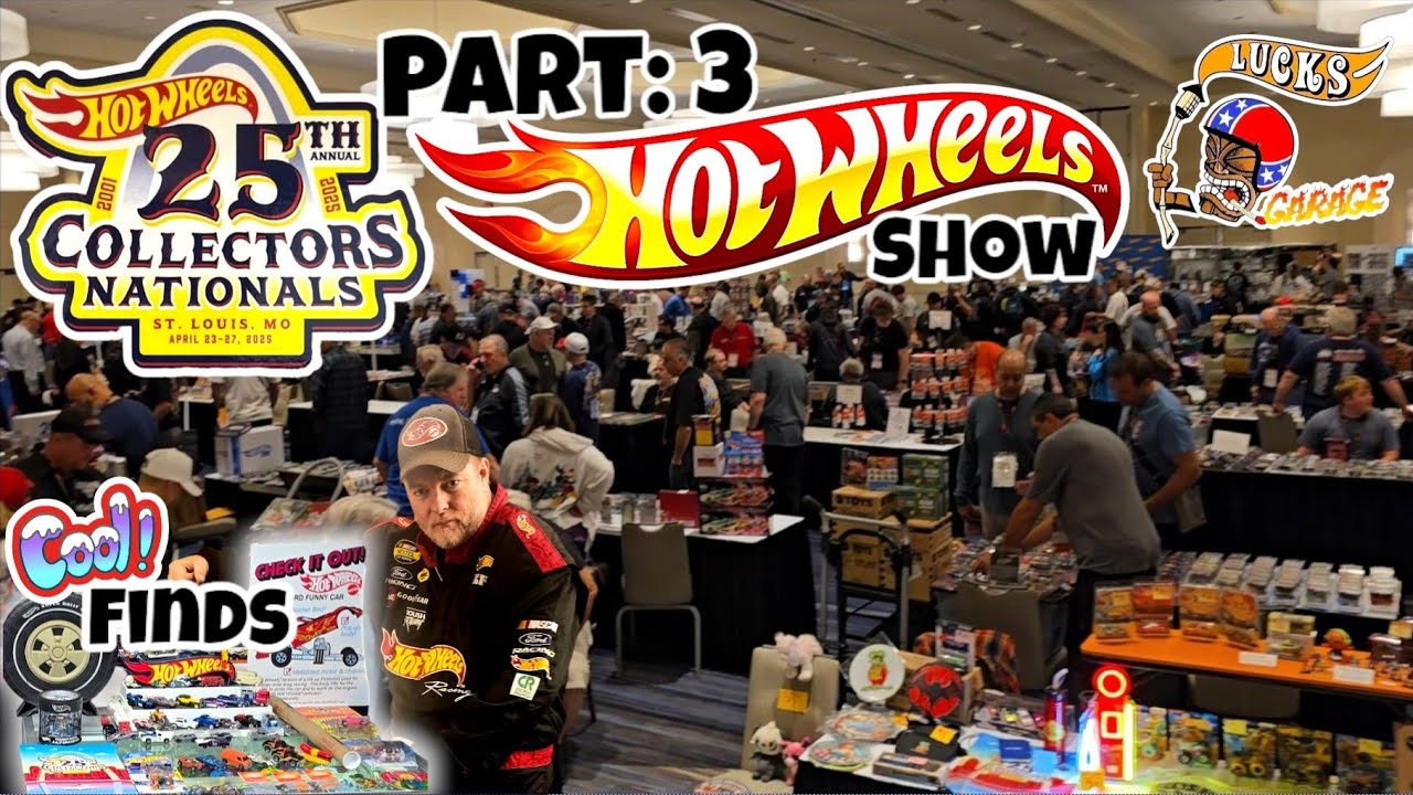 Hot Wheels Collectors Nationals Convention 2025 Part 3: Epic Hot Wheels Show and Sell / Cool Finds