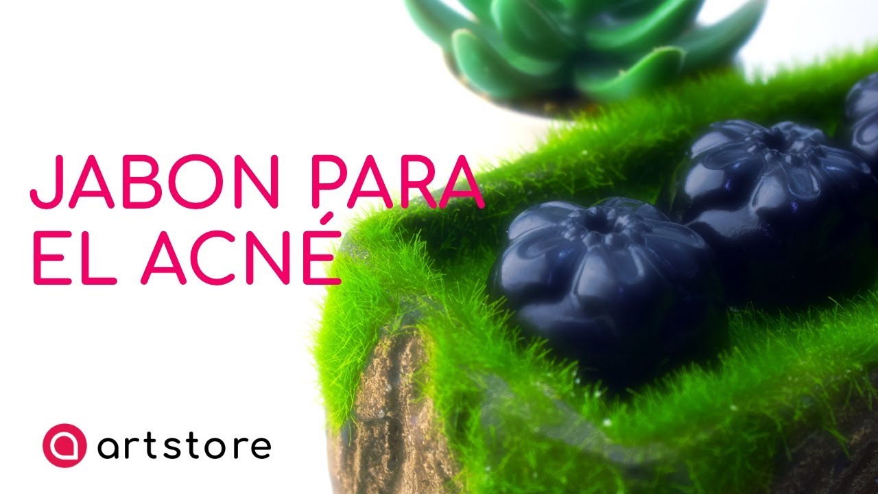 ✅COMO hacer un Jabón de CARBÓN ACTIVADO para el ACNÉ