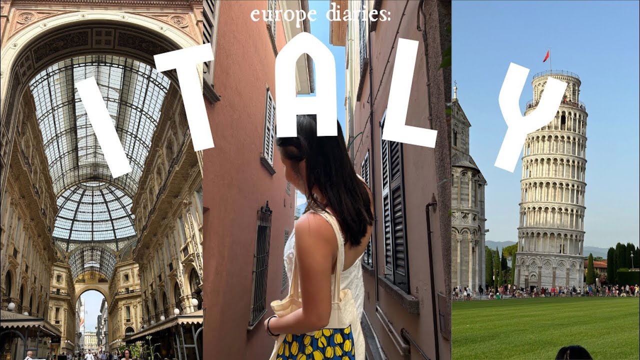when in italy pt. 1 | lake como, milan, & pisa