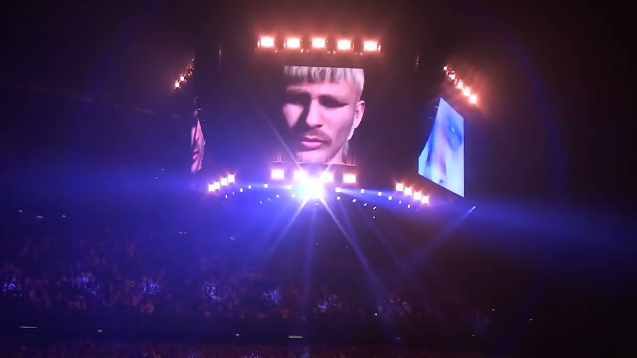Joost Klein at Ziggo Dome 2026 Filmed with an old camcorder