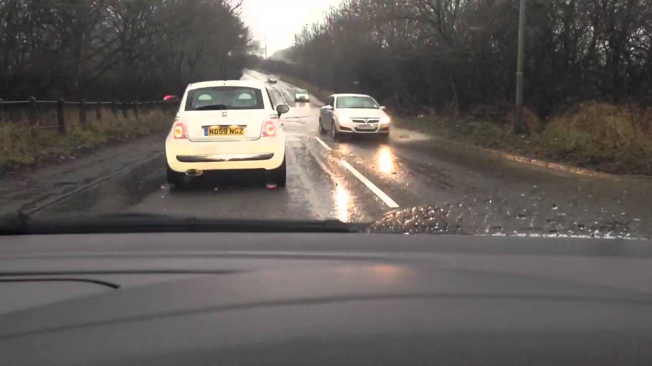 UK Floods Trimdon Durham England