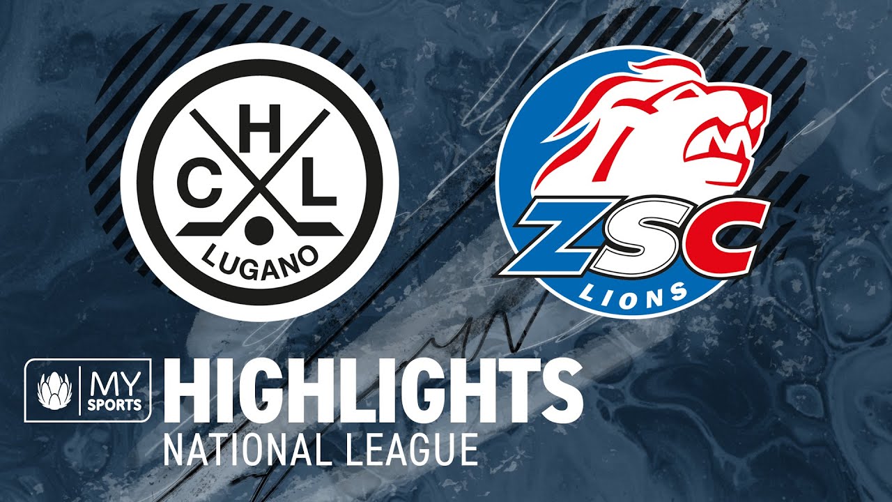 HC Lugano - ZSC Lions 4-0 (2-0; 1-0; 1-0)
