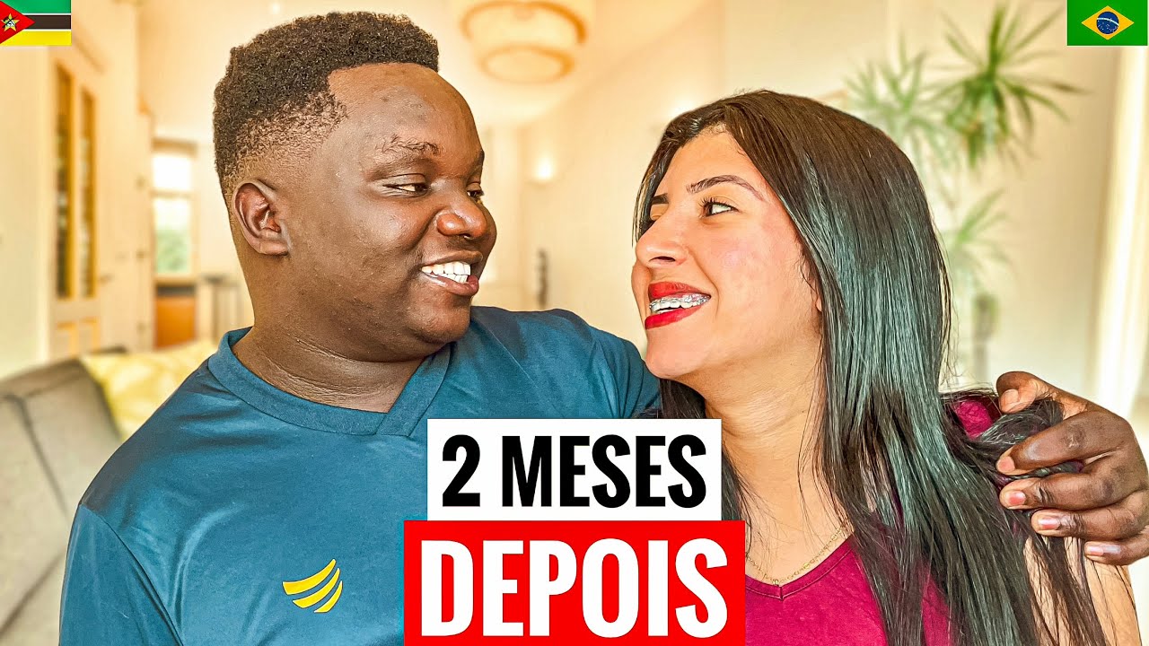 FUI VISITAR MINHA NAMORADA🇧🇷  ANTES DE IR PARA MOÇAMBIQUE 🇲🇿 CHEGUEI DE SURPRESA 🥰