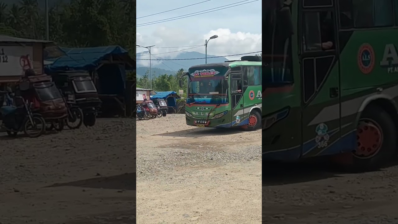ALS 366 pagi ini menuju kota JOGJA di loket ALS aek pohon Panyabungan mandailing Natal