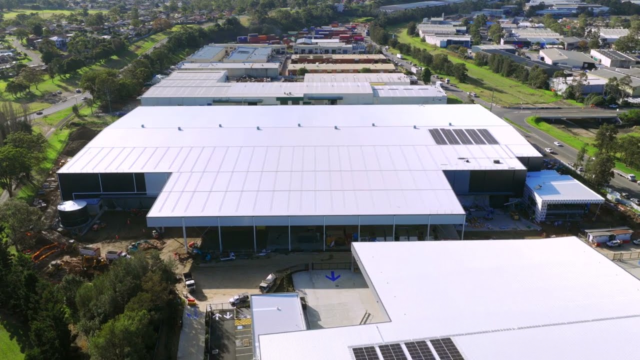 Volvo - Airds Road Logistics Hub. Construction Update