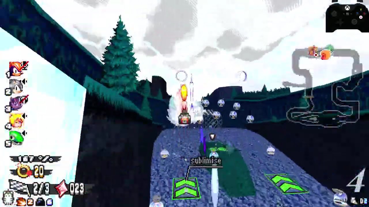 dr. robotnik's ring racers || 08122025 || lemin's gfz1 hell (races) [uk]