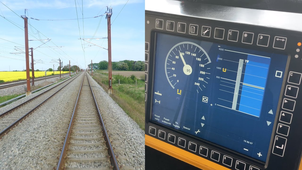 Cabview Ringsted - København H (ERTMS)